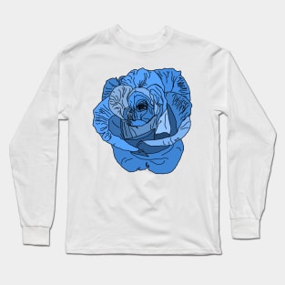 Blue rose Long Sleeve T-Shirt